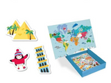 Magnetische wereldkaart