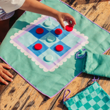 2 in 1 Travel Game: Horse Game - Tic Tac Toe