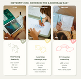 Kidydraw Pad - 3 versies