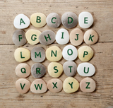 Alfabet stenen Hoofdletters