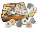 Alfabet stenen kleine letters
