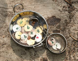 Alfabet stenen kleine letters