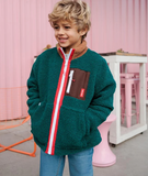Duck Blue Fleece Jacket - Hello Hossy