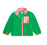 Green Candy Fleece Jacket - Hello Hossy