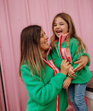 Green Candy Fleece Jacket - Hello Hossy