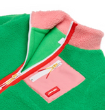 Green Candy Fleece Jacket - Hello Hossy