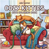 Cozy kitties Cute coloring book - Jade Summer