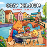 Cozy Belgium kleurboek - Jade Summer