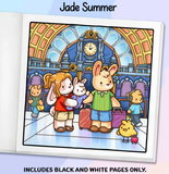 Cozy Belgium kleurboek - Jade Summer