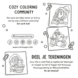 Cozy Christmas kleurboek Coco Wyo