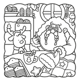 Cozy Christmas kleurboek Coco Wyo