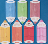 My Colours – 7 omkeerbare kleurenpuzzels – Londji