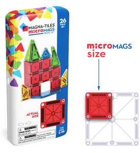 MagnaTiles MicroMags Travel set