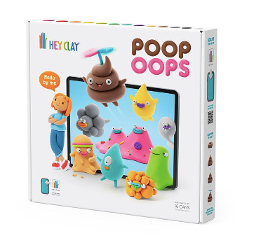 Poop Oops set 16 kleuren - Hey Clay