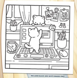 Cozy kitties Cute coloring book - Jade Summer