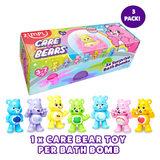 3x badbruisballen Care Bears met verrassing