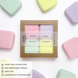 Geschenkset 4 stuks douchesteamers 240 g