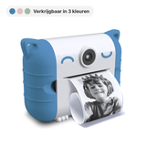 Kidyprint Fototoestel met thermische printer 3 kleuren