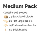 Medium pack - Just Blocks