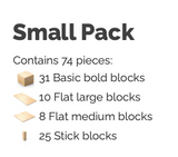 Small pack - Just Blocks