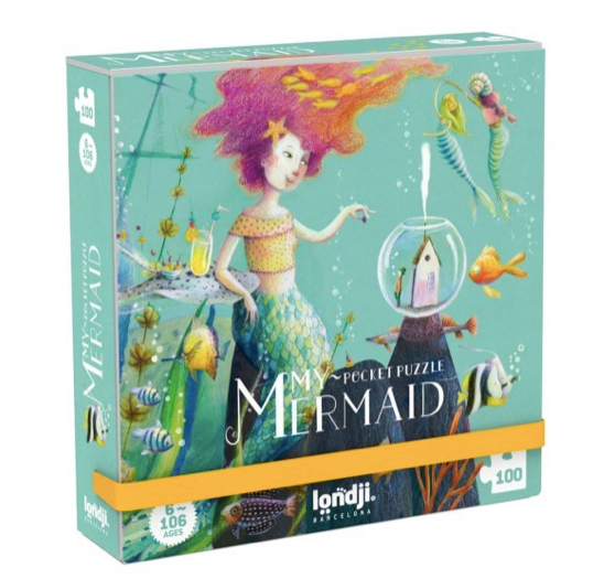 Pocket My mermaid (100st) puzzel - Londji