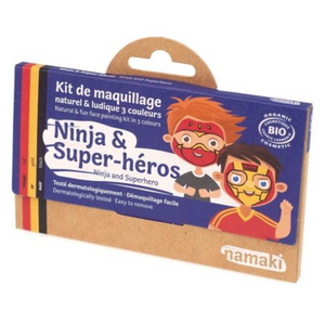 BIO Kindergrime 3 kleuren Ninja & superheld - Namaki