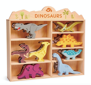 Set houten dinosaurussen - Tender Leaf Toys