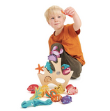 Koraalrif stapelaar - Tender Leaf Toys