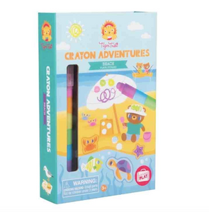 Crayon adventures: Beach - Tiger Tribe