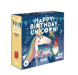 Happy Birthday Unicorn puzzel (2-10st) - Londji