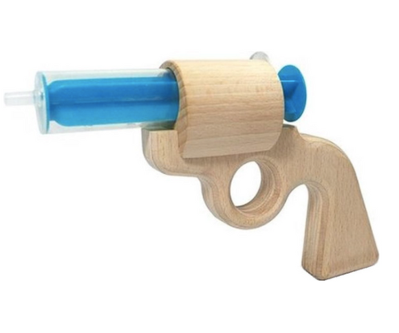 Aqua Joe - houten waterpistool