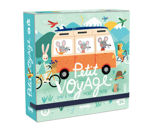 Pocket Petit Voyage (24st) puzzel - Londji