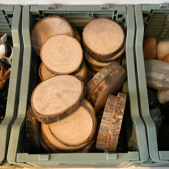 Boomschijfjes per stuk